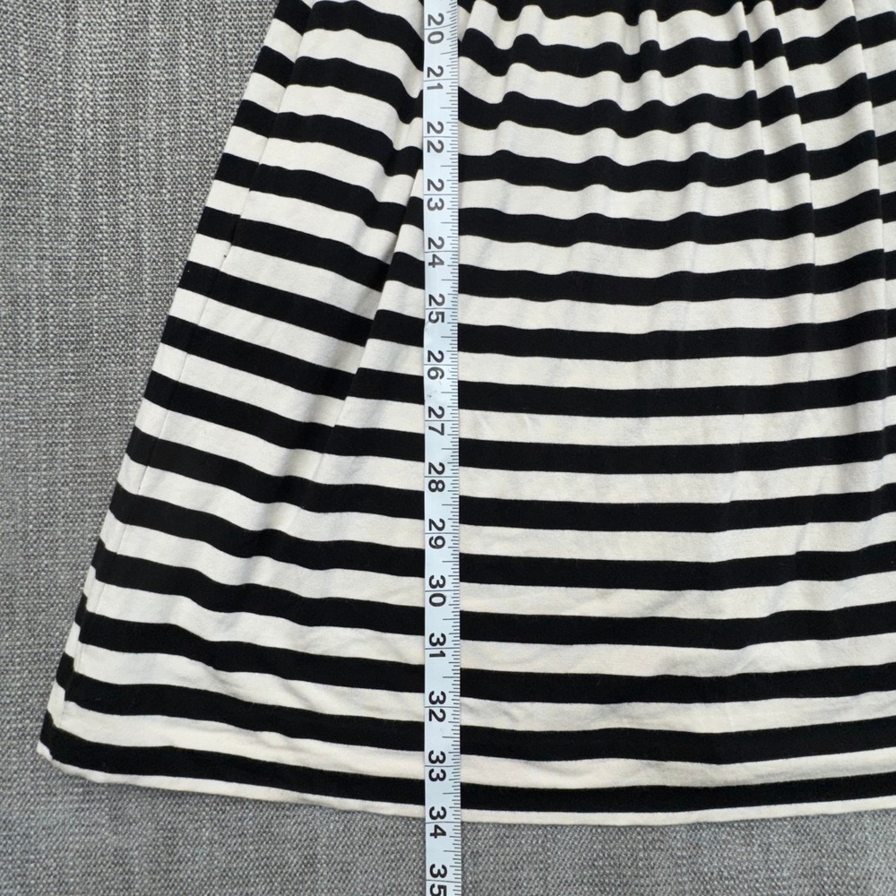 Betsey Johnson Striped Bow Cutout Mini Dress Size 4 Y2K Pinup - Picture 10 of 13